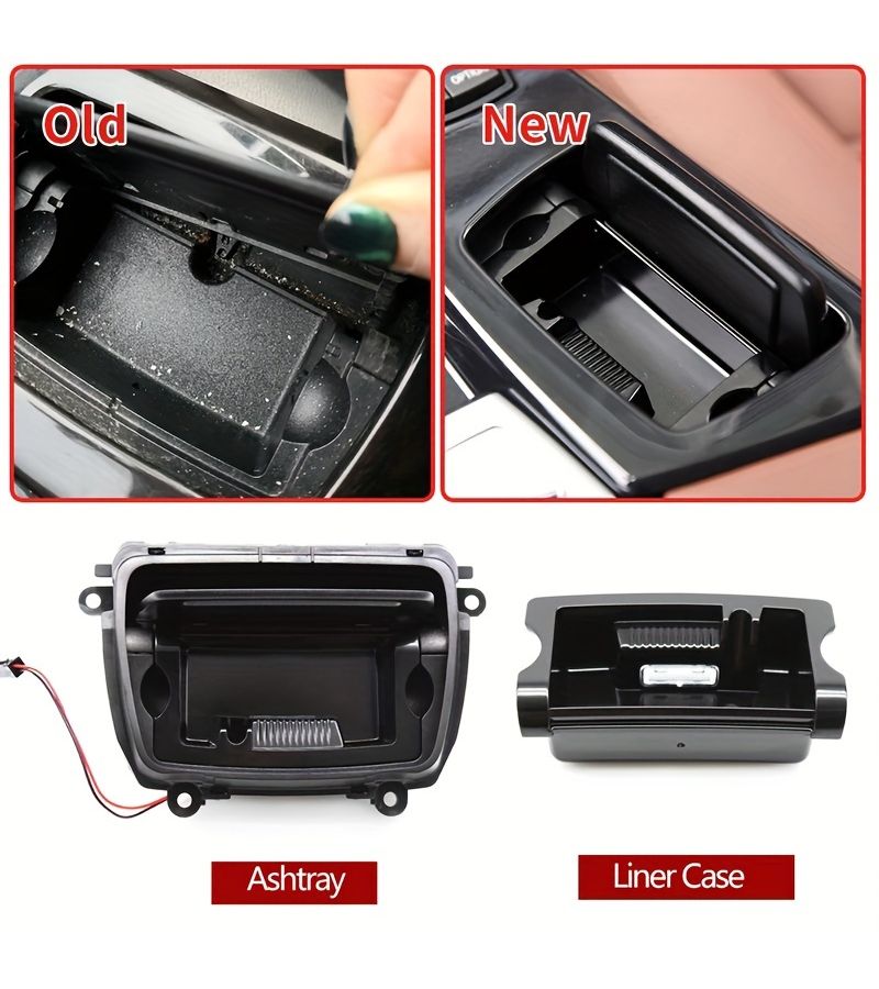Upgraded Interior Car Ashtray Assembly For BMW F10 F11 F18 520 523 525 528 530 535 - Image 4