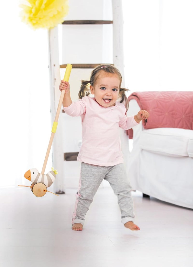 Hape , Flappy Bird, Push Pull Along Toy, For Toddlers, Multicolor - Image 4