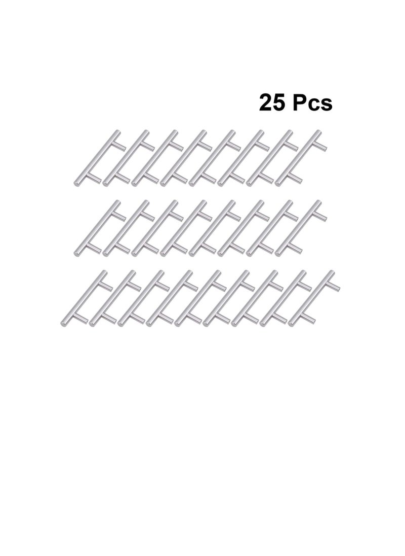 Vosarea - Vosarea 25Pcs Stainless Steel Cabinet Pull Handles Furniture Bar Handles for Drawer Dresser Cupboard - Image 1