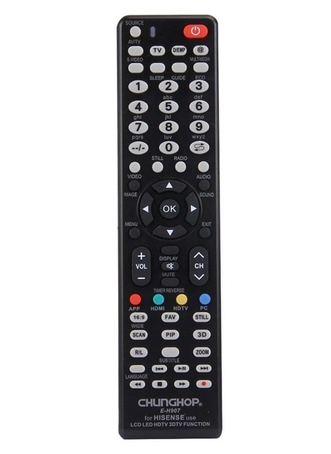 Chunghop - Remote Control For Hisense Led Lcd Hdtv 3Dtv - Image 1