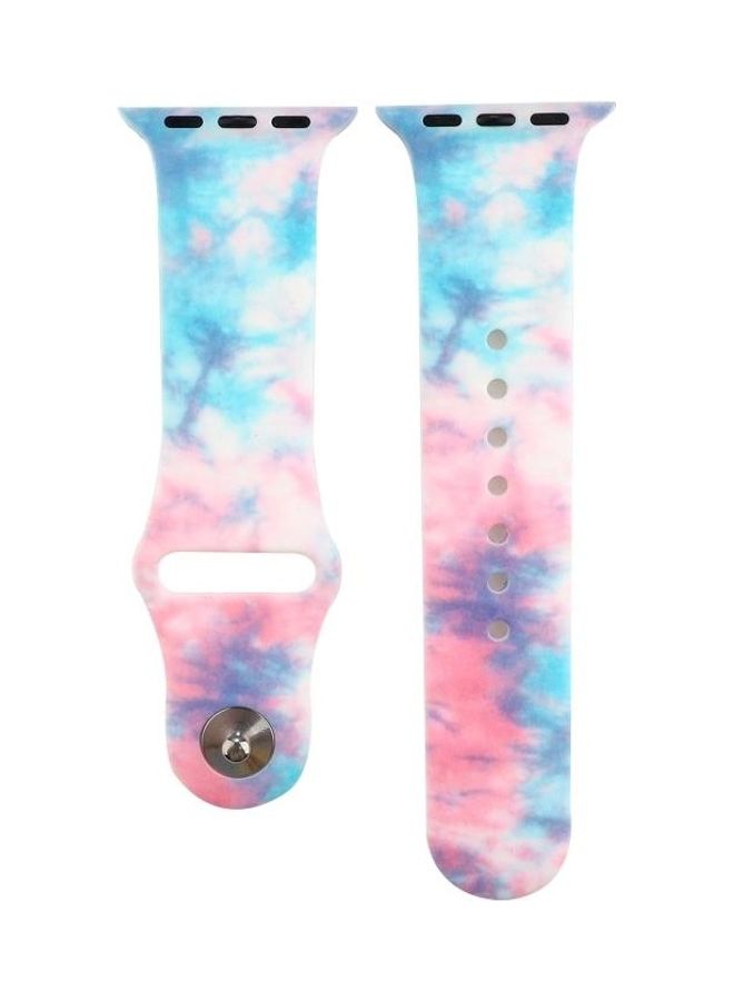 NIBEMINENT Replacement Strap For Apple Watch Series Multicolour - Image 4