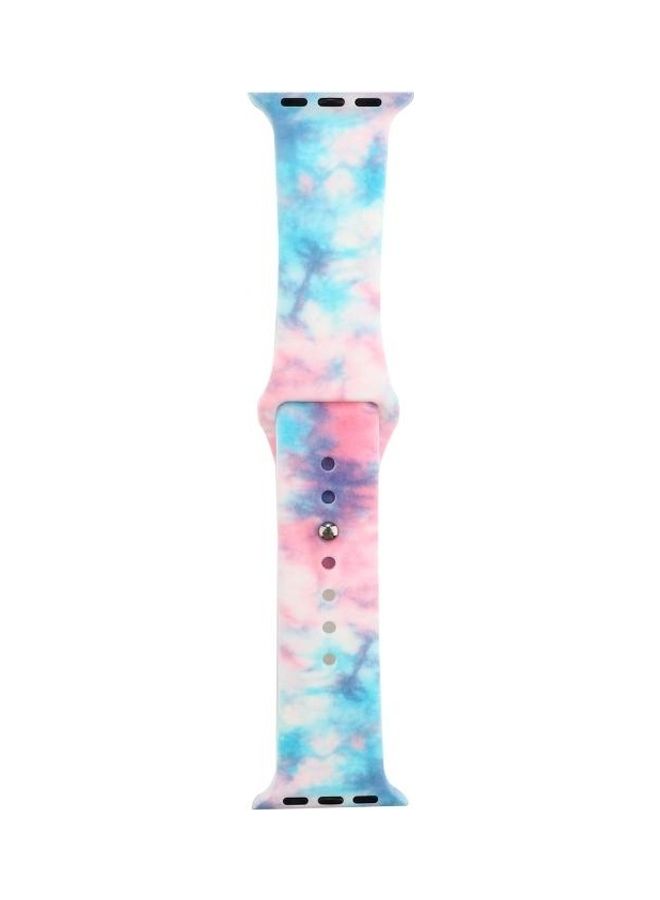 NIBEMINENT Replacement Strap For Apple Watch Series Multicolour - Image 5