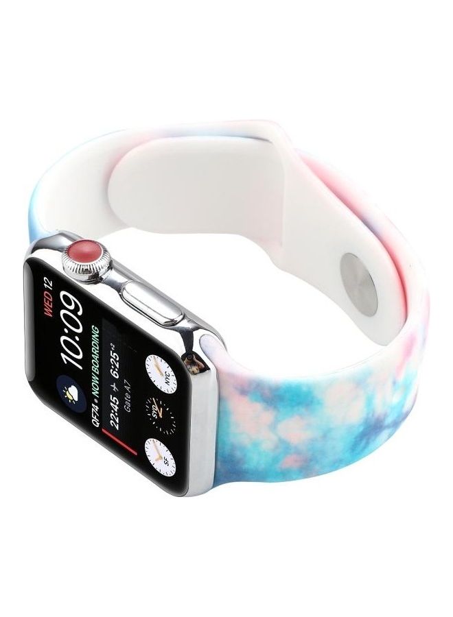 NIBEMINENT Replacement Strap For Apple Watch Series Multicolour - Image 3