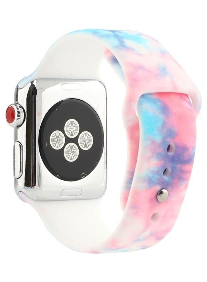 NIBEMINENT Replacement Strap For Apple Watch Series Multicolour - Image 2
