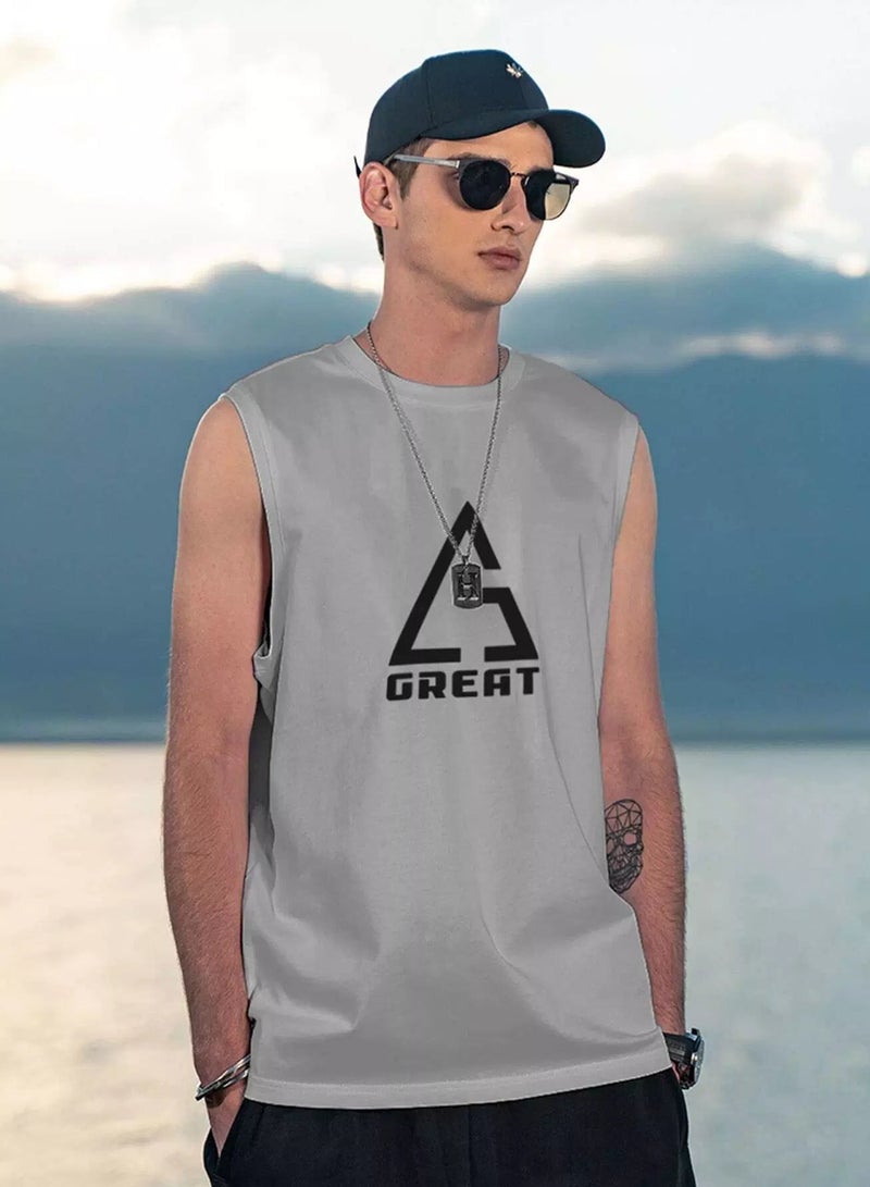 Men Letter Graphic Tank Top - Image 4