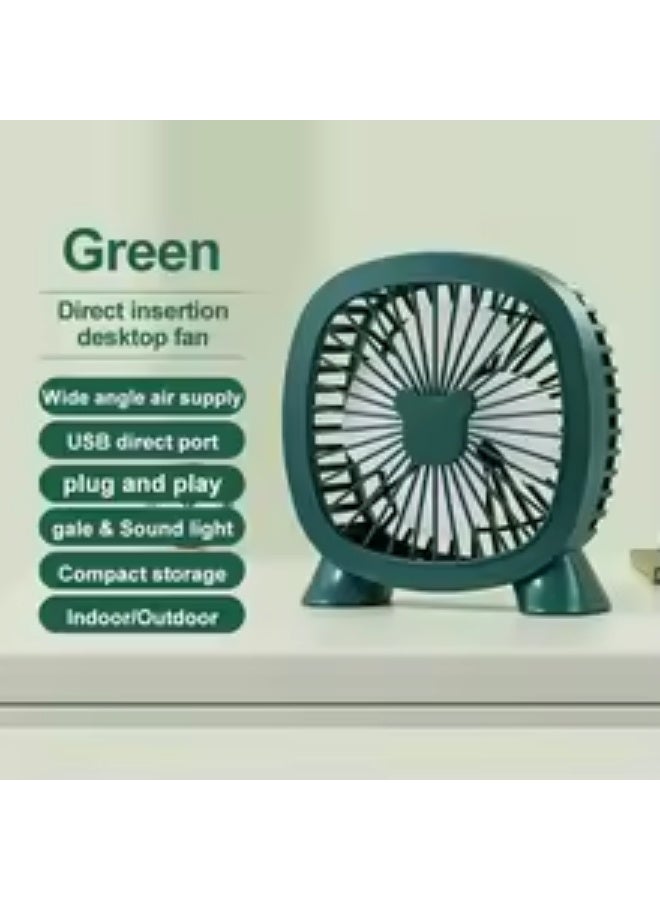 Mini ventilateur de Table Portable Rechargeable par USB, petit ventilateur pour dortoir d'étudiants, ordinateur, Gadget d'été, bureau à domicile - Image 3