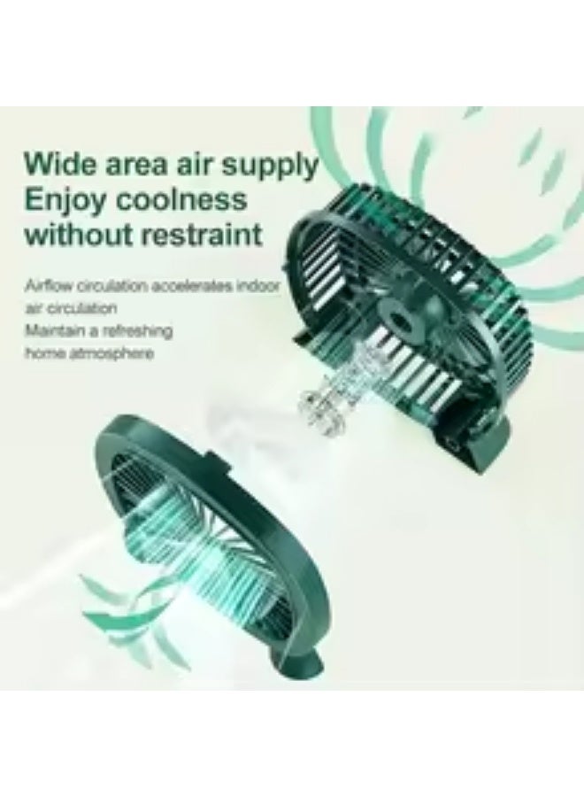 Mini ventilateur de Table Portable Rechargeable par USB, petit ventilateur pour dortoir d'étudiants, ordinateur, Gadget d'été, bureau à domicile - Image 4