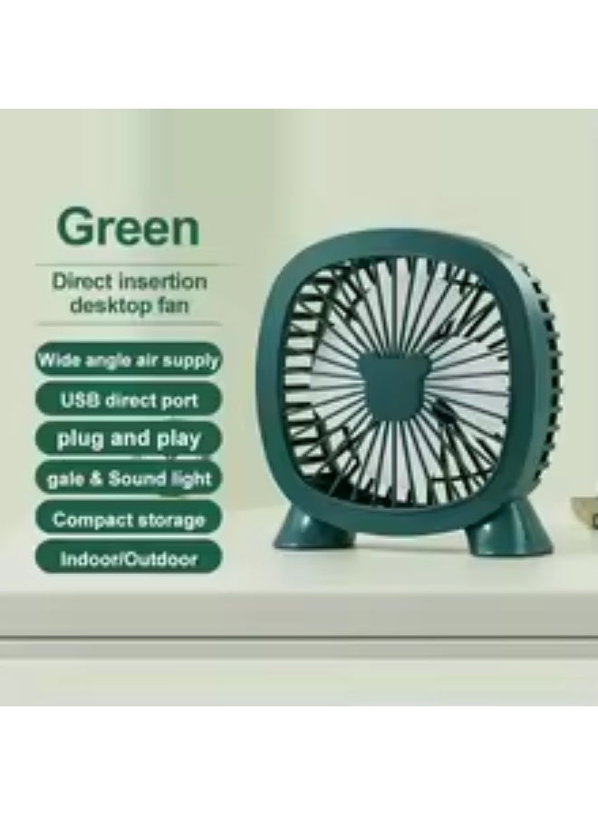 Mini ventilateur de Table Portable Rechargeable par USB, petit ventilateur pour dortoir d'étudiants, ordinateur, Gadget d'été, bureau à domicile - Image 5