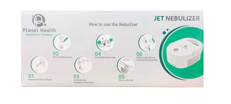 Planet Health Jet Nebulizer – Powerful Compressor for Fast and Effective Respiratory Relief - Image 2