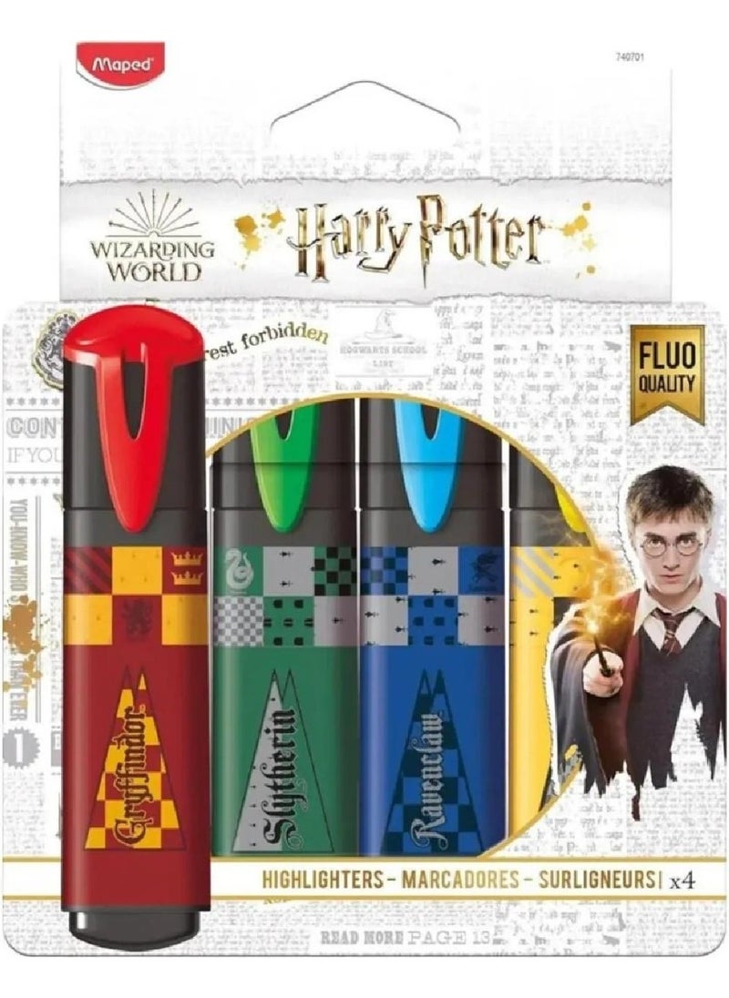 Maped Harry Potter Highlighter 4 Colors (740701)  - Image 1