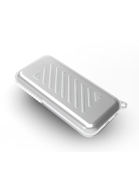 Visionpro Protective Case For Apple For Apple Vision Pro Battery Protective Case TPU Soft Rubber Power Supply-Product Color:Transparent-Model:vision Pro Battery Protective Shell