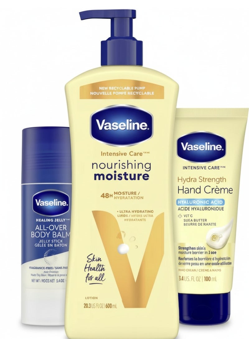 فازلين للعناية المركزة: ترطيب يدوم 48 ساعة لصحة البشرة للجميع - Image 1