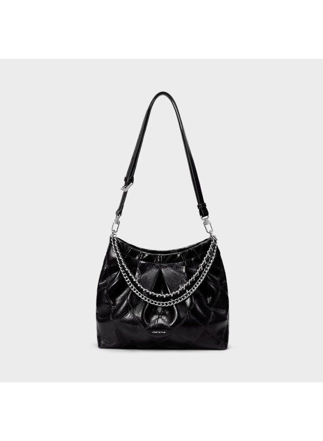 Just Star Women's Bag New Luxury Shoulder Crossbody Large Capacity Tote Bag 38 Women's Day Birthday Gift - Image 3