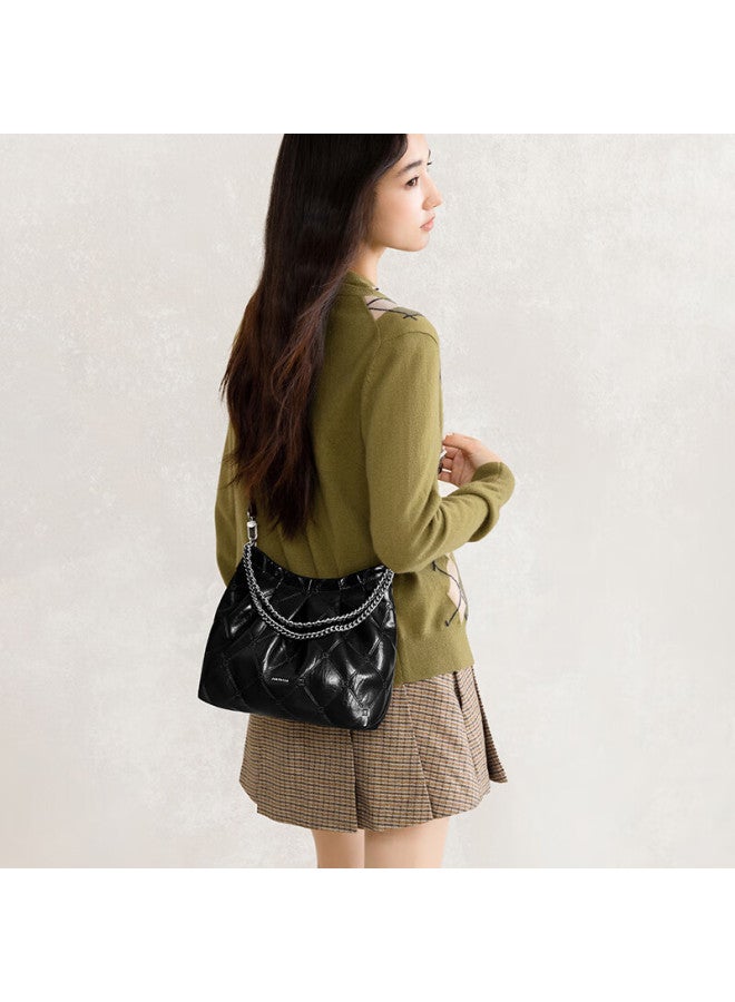Just Star Women's Bag New Luxury Shoulder Crossbody Large Capacity Tote Bag 38 Women's Day Birthday Gift - Image 2
