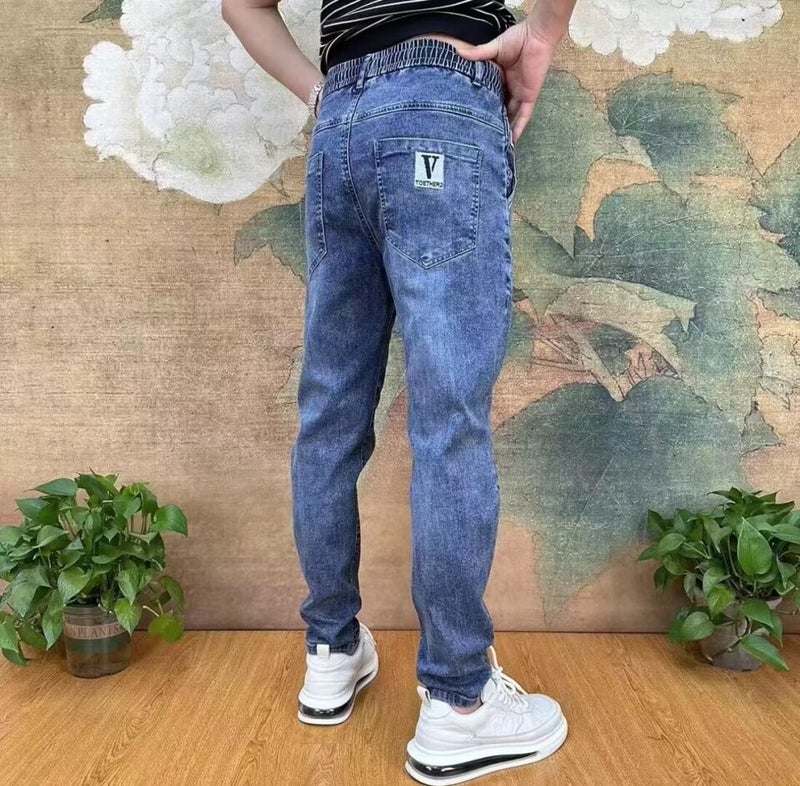 Unisex Casual Daily Denim Jeans - Image 1