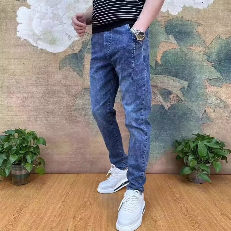 Unisex Casual Daily Denim Jeans - Image 4
