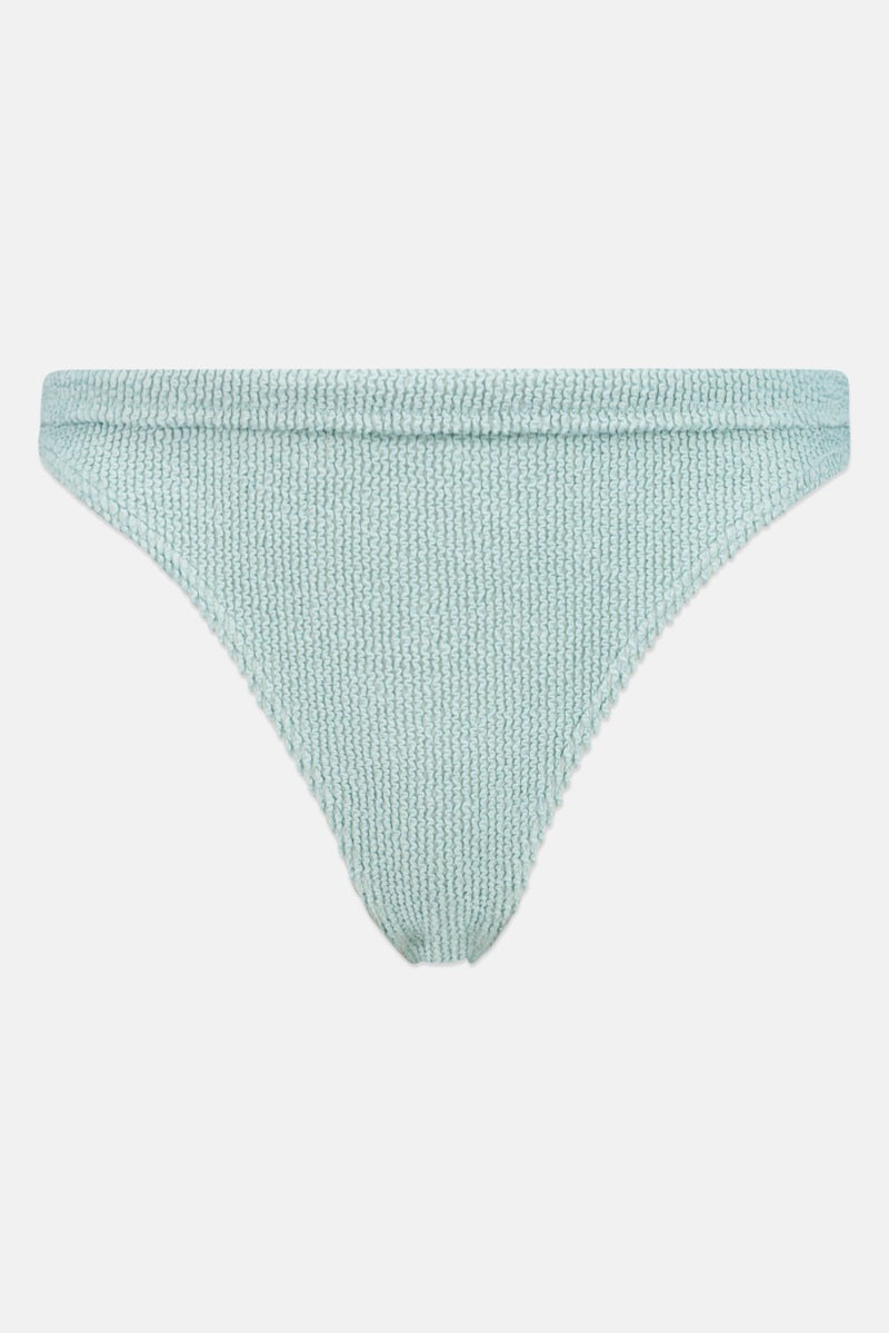 Billabong Women Textured Bikini Bottom, Mint Green - Image 1