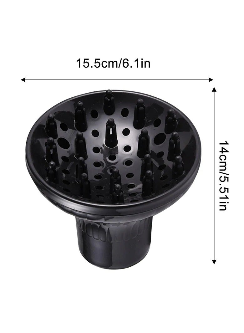 Generic Universal design hair dryer diffuser attachment compatible with almost all hair dryers, perfect for styling curly or wavy hair while drying and providing maximum volume without frizz  - Image 3