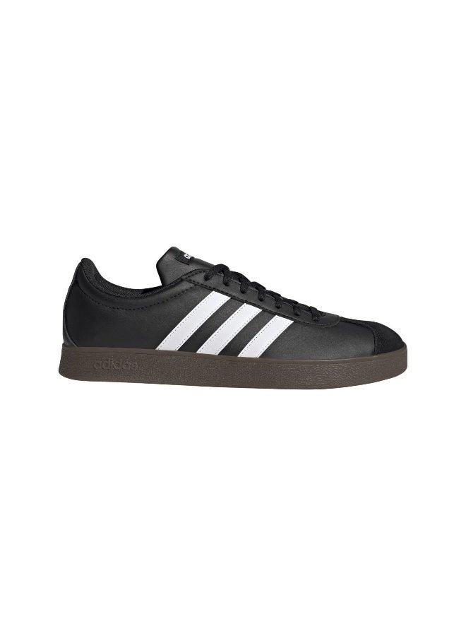 Adidas Vl Court Base Black Sportswear Shoes For Men 3.5 - Image 1