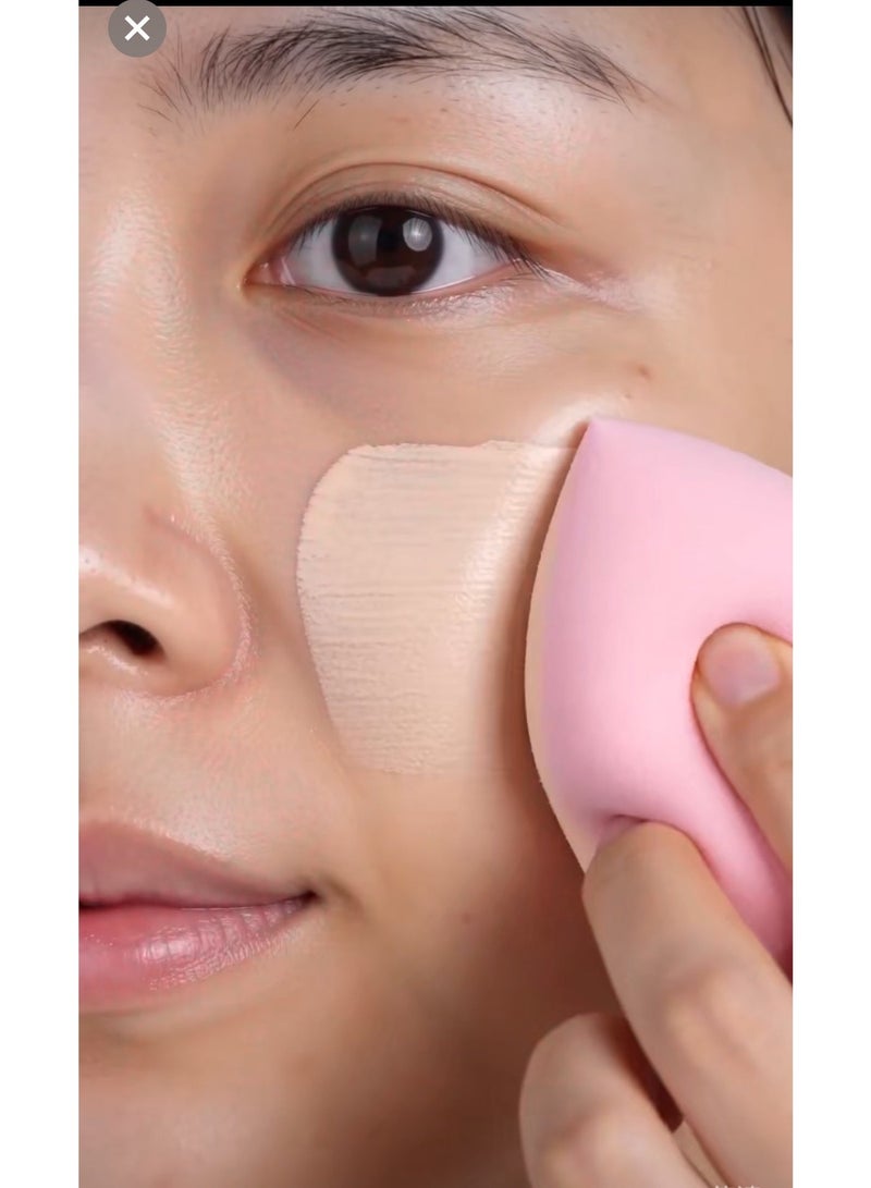 4 Pcs Makeup Sponge Beauty Blender Set, Soft Wet & Dry Use with Storage Box - Image 2