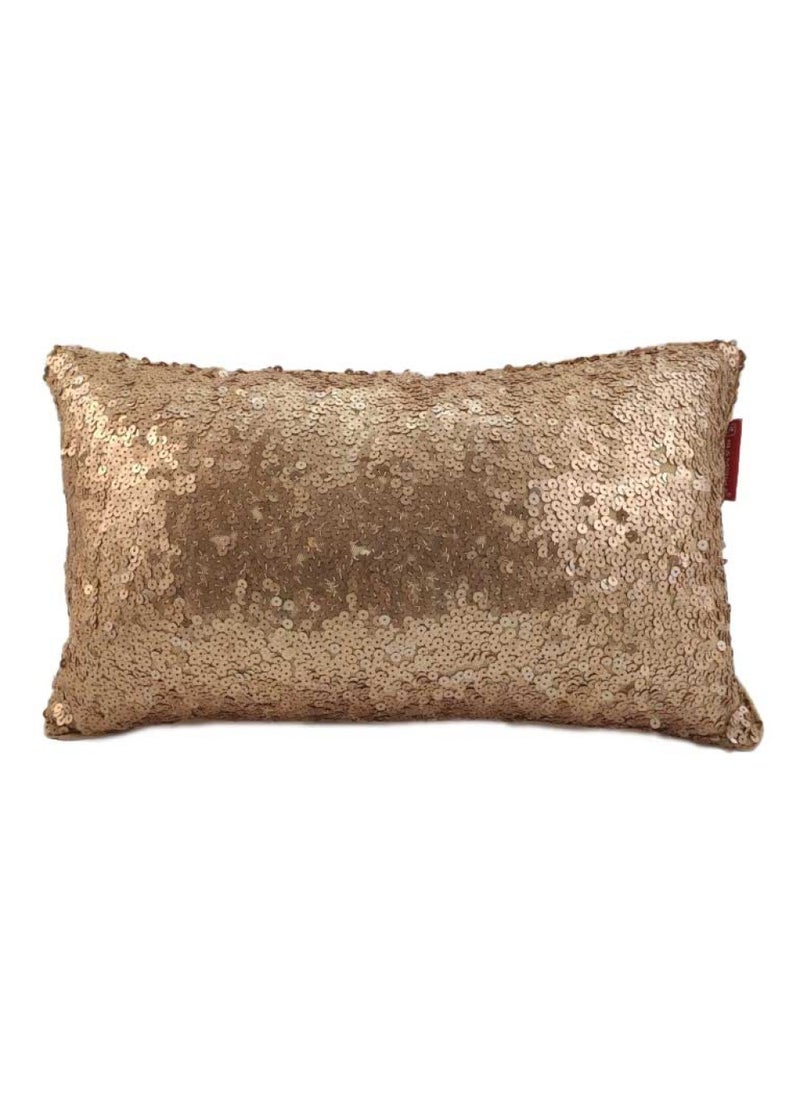 Beige Shiny & Sparkling Polyester Cushion Cover with Filler for Floor, Bed, and Couch - CS 077 (30x50cm) - pzsku/Z005A865380534736EF72Z/45/_/1732866407/d43bfd3b-89ab-4a20-abb5-13039de65134