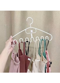 Generic 3pcs Wave Shaped Clothes Hanger, Bedroom Accessories, Laundry Organization, Space Saving Tank Top And Bra Hangers For Closet Organization, Closet Organizers And Storage（white）  - Image 5