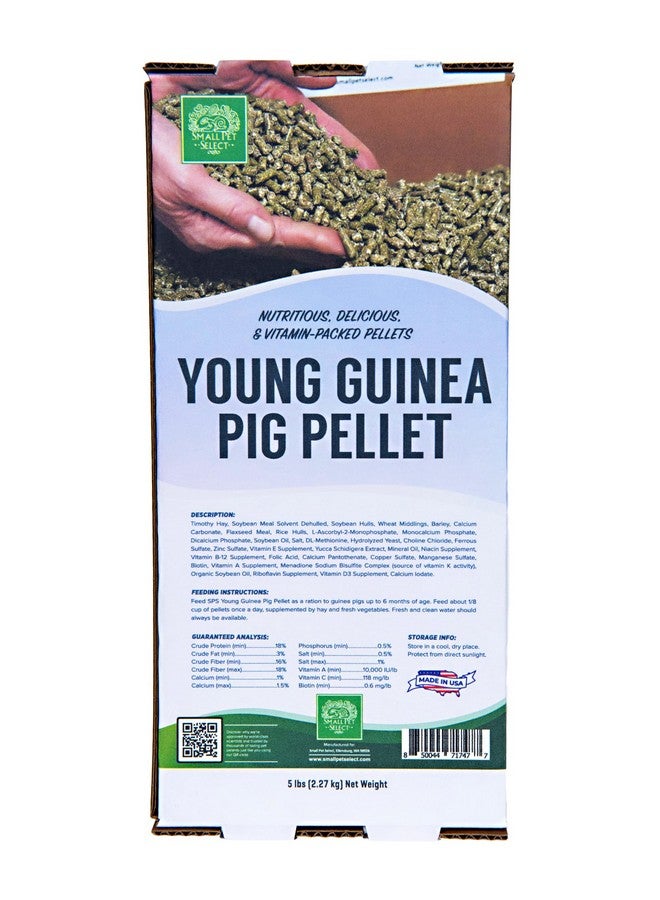 Small Pet Select - Young Guinea Pig Pellet Food, 5lb - Image 5