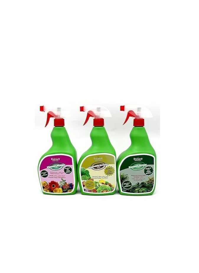 DESERT ENERGY - Desert Energy RTU Vegetables Booster Flower Magic and Power Grow 750ml is a Ready to use  Liquid Fertilizer Designed to Enhance the Growth and Blooming of Vegetables and Flowers. - Image 1