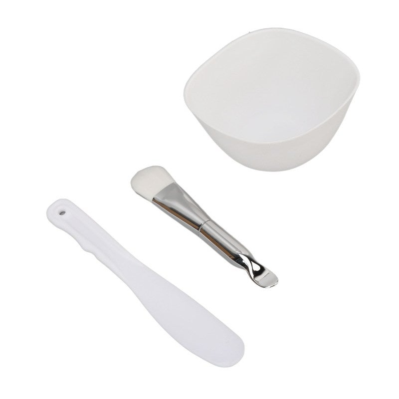 Silicone Mask Tool Kit Soft Foldable 1 Set - Travel Friendly Face Mask Mixing Bowl for DIY Clay Masks - Image 3