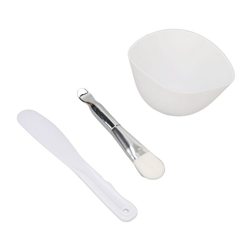 Silicone Mask Tool Kit Soft Foldable 1 Set - Travel Friendly Face Mask Mixing Bowl for DIY Clay Masks - Image 5