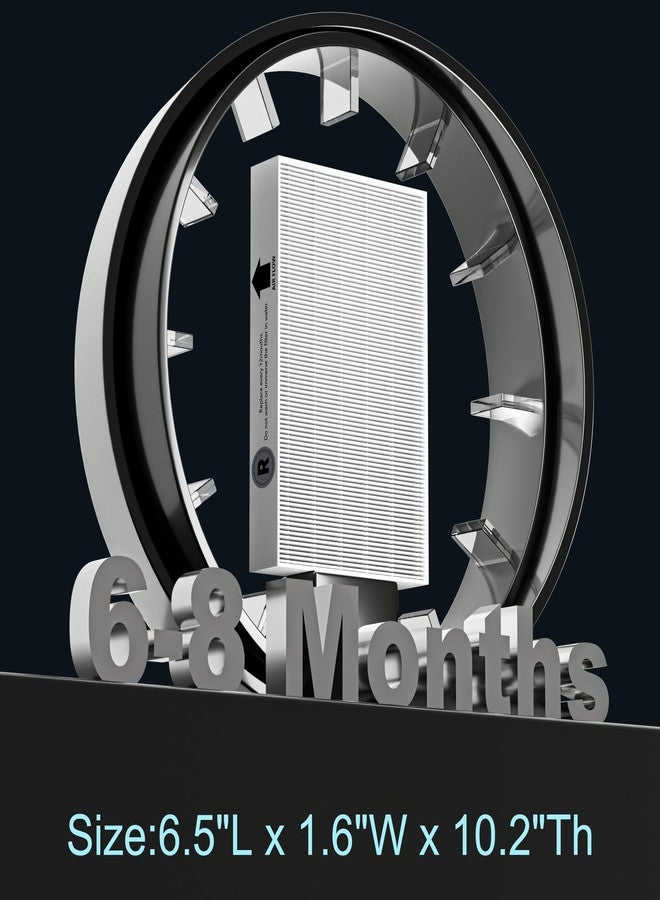 Funmit HPA300 HEPA Filter Replacement for Honeywell HPA300 Series Air Purifiers HPA300, HPA300VP, HPA304, HPA3300, Replace HRF-R3 (3 Ture HEPA R Replacement Filter + 4 Activated Carbon Pre-Filter) by Funmit - Image 4