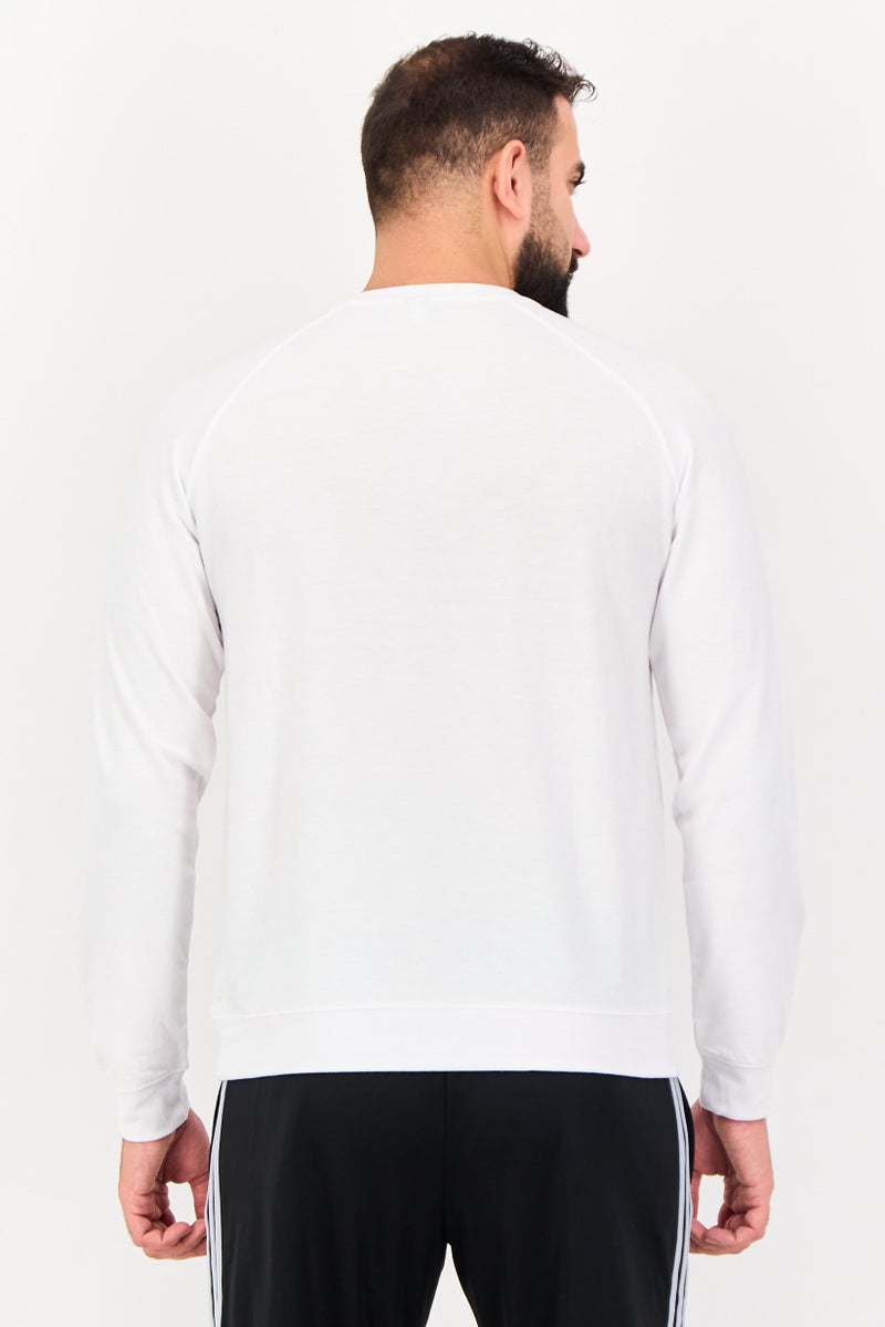 90 Degree By Reflex Men Sportswear Fit Long Sleeve Outdoor T-Shirt, White - Image 2