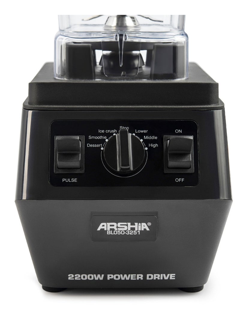 Arshia Professional Blender 2200W – High Power with Large Capacity Jar - Image 3