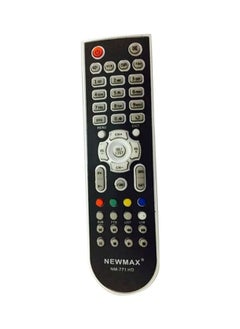 Newmax Remote Control For Satellite Receiver Black 