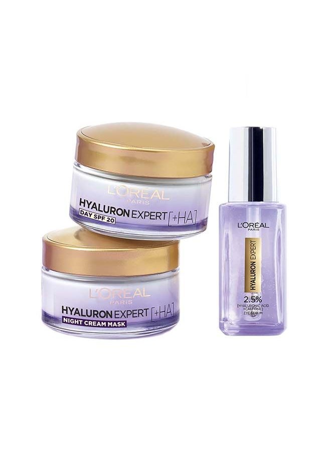 L'OREAL PARIS - Hyaluron Expert Replumping And Hydrating Routine - Image 1