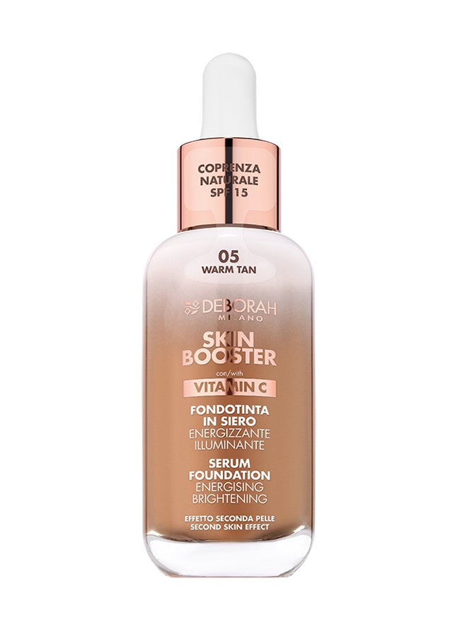 DEBORAH MILANO Skin Booster - Serum Foundation 5 - Warm Tan  - Image 1
