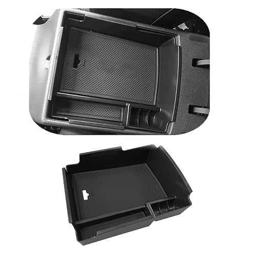 VESUL Center Console Armrest Storage Box Compatible with Hyundai Elantra 2017 2018 2019 2020 ABS Tray Insert Organizer Glove Pallet - Image 1