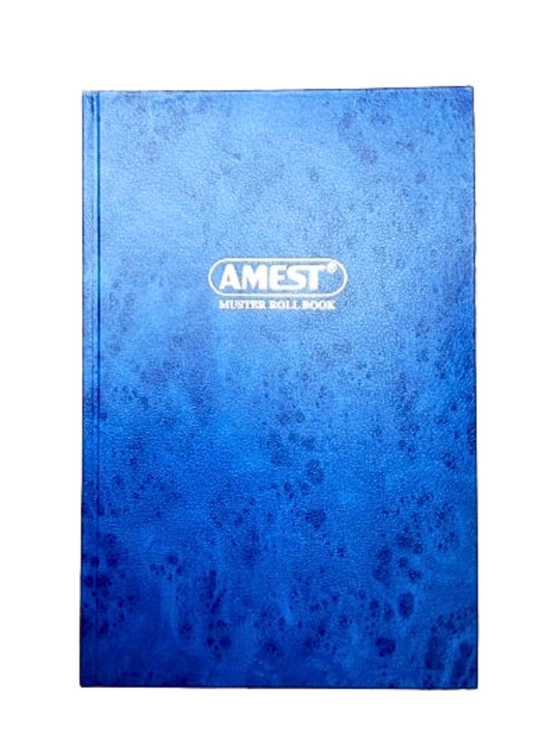 Amest MUSTER ROLL (ATTENDANCE REGISTER) WITH 96 PAGES - Image 1