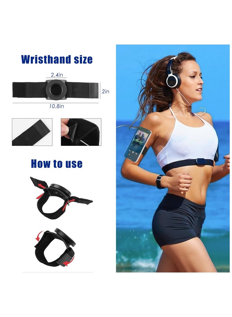 SYOSI Running Phone Holder for iphone, 360° Rotatable Magnetic Wrist Phone Holder, Armband Cell Phone Holder, Magnetic Phone Holder, Compatible with magsafe iPhone 15 14 13 12 Pro Max Plus Mini - Image 5