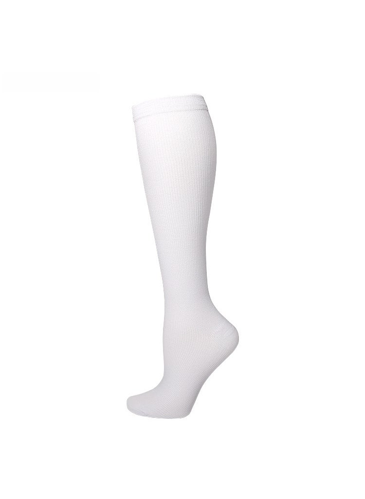 Generic - Athletic Compression Socks for Women White Polyester Plate - Image 1