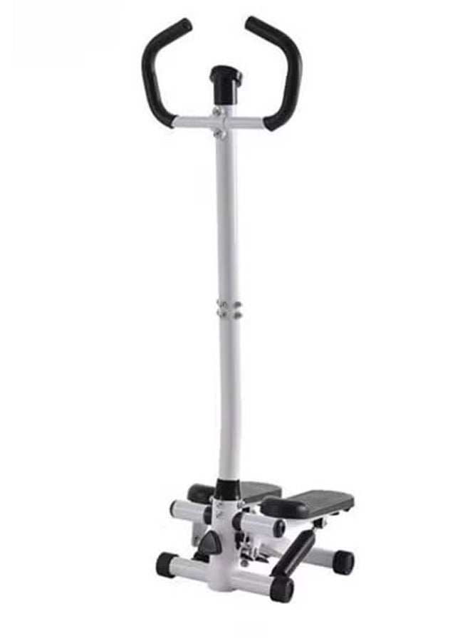keke Mini Hydraulic Home Sports Step Fitness Stepper, with Two Handles, Exercise Machine for intensive full body work - Image 1