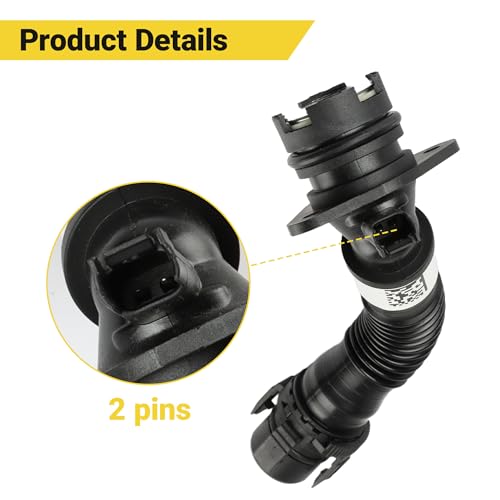 FANHAY 11127584128 Crankcase Vent Hose for BMW 135i 335i 535i 640i X1 X3 X4 X5 X6 2011-2017 N55 Crankcase Vent Hose PCV - Image 4