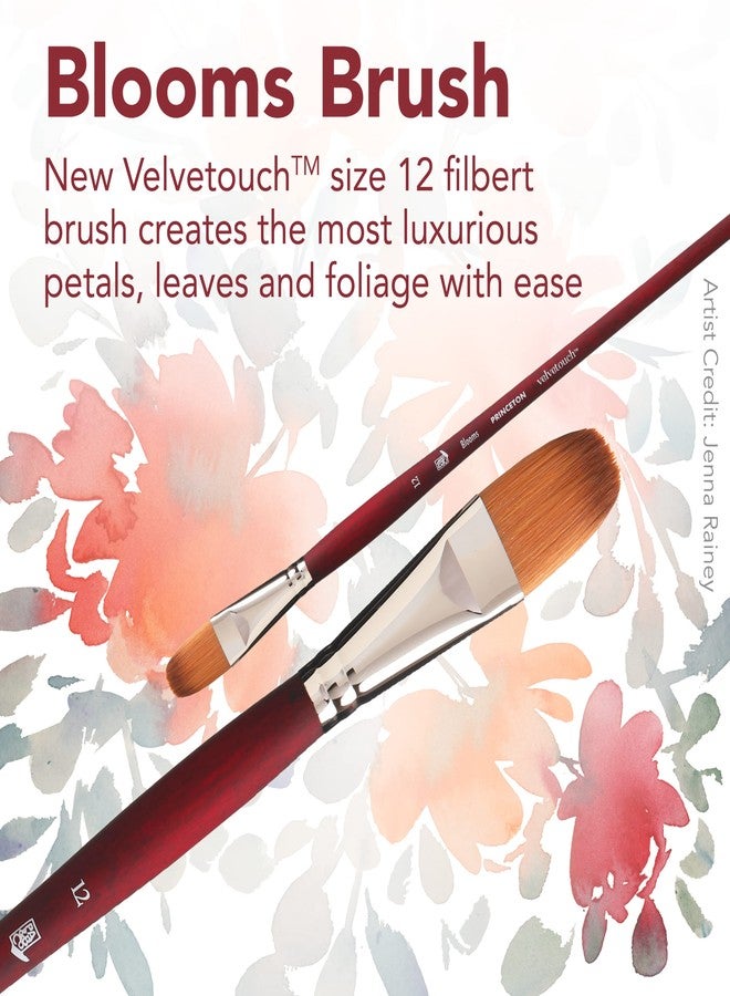Princeton Velvetouch Long Handle Set, 4 Brushes - Professional Artist Brushes for Mixed Media, Acrylic, Oil. - Image 5