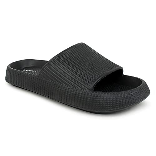 Hygear Men's Xpress Black Slippers_10 UK (HG-GE-1004) - Image 1