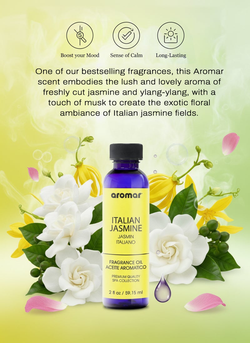 Aromar Spa Aromatic Oil  Italian Jasmine Fragrance, 59.15ml - Image 4