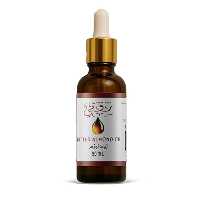 Spicekick Natural Bitter Almond Oil 50ml Bitter Almond Oil helps clean the skin from dirt that can be attached to it as a result of factors surrounding you. ruby oil (spice kick - Image 1