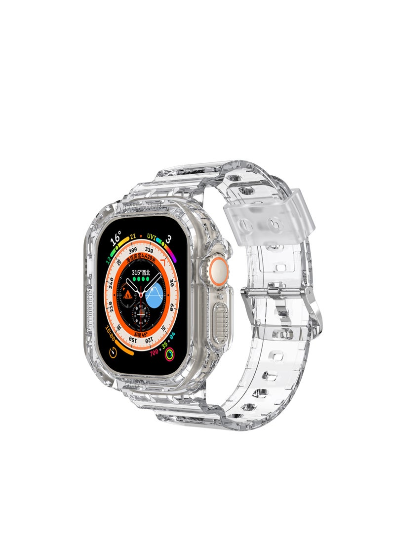 GULFLINK Watch Band for Apple Watch 8 Ultra 49mm Transparent  - Image 2