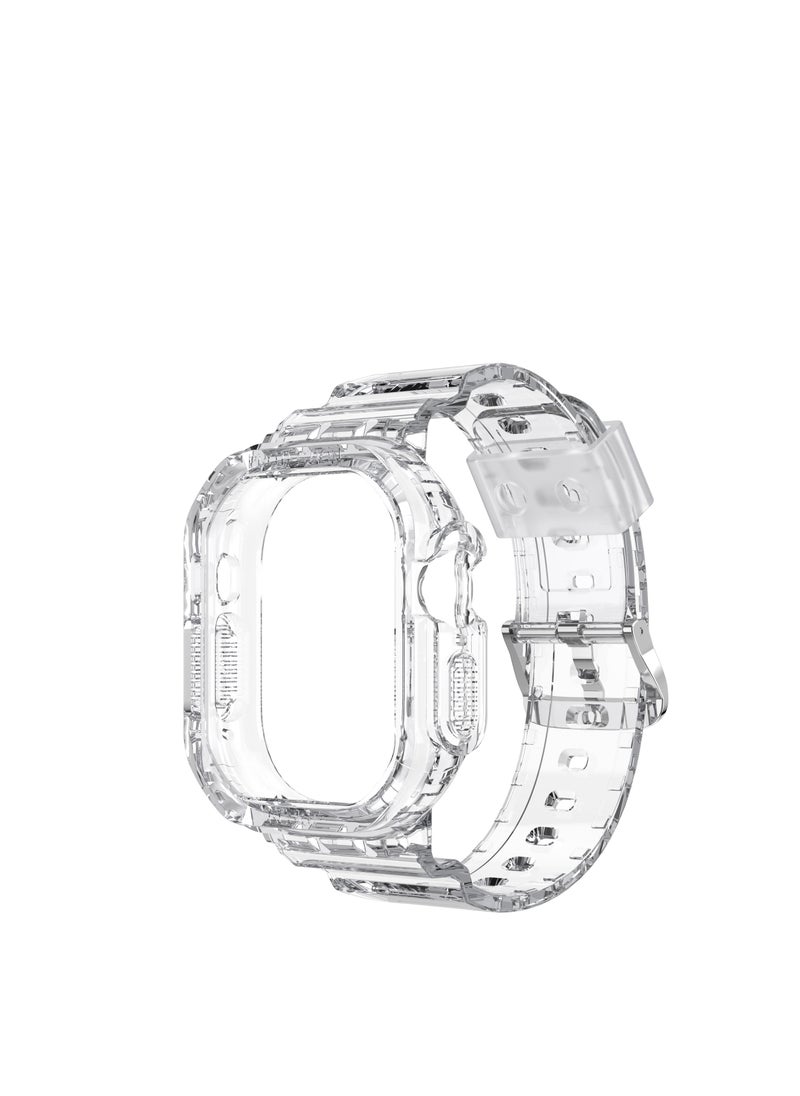 GULFLINK Watch Band for Apple Watch 8 Ultra 49mm Transparent  - Image 1