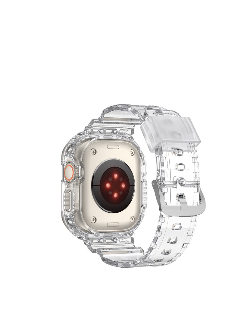 GULFLINK Watch Band for Apple Watch 8 Ultra 49mm Transparent  - Image 3