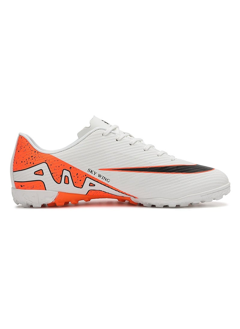 SKY WING Football Cleats For Men And Women And Kid,Indoor Outdoor Low Top Unisex Soccer Shoes Lightweight Shock Resistant Training Boots Professional Turf Shoes Sport Athletic Ground Football Boots  - Image 2
